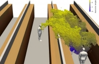 Tận mắt chứng kiến khả năng phát tán kinh hoàng của virus gây bệnh Covid-19 sau một cơn ho