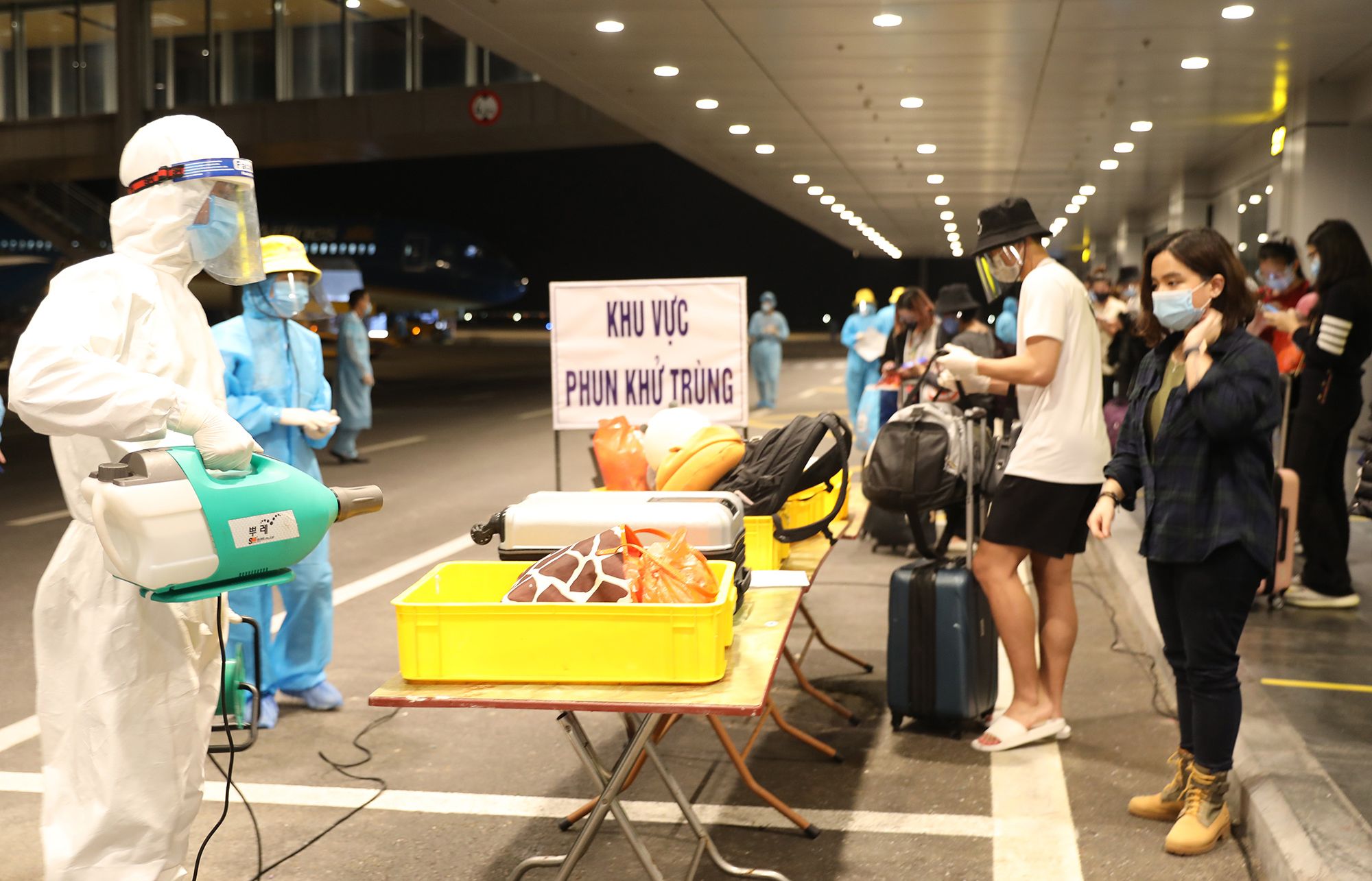 Sân bay Vân Đồn đón chuyến bay thẳng đầu tiên từ Mỹ về Việt Nam