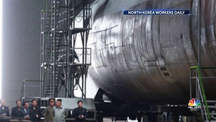 phat hien vat the lien quan toi tau ngam moi tai xuong dong tau cua trieu tien