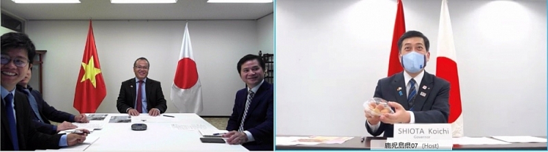 Thống đốc tỉnh Kagoshima, Nhật Bản quảng bá quả vải tươi Việt Nam tại sự kiện Viet Nam Fair in Kagoshima Thống đốc tỉnh Kagoshima, Nhật Bản quảng bá quả vải tươi Việt Nam tại sự kiện Viet Nam Fair in Kagoshima