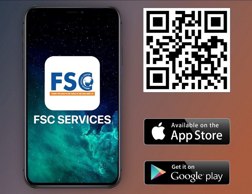 Ra mắt ứng dụng cung ứng dịch vụ có yếu tố nước ngoài - App Mobile FSC SERVICES Ra mắt ứng dụng cung ứng dịch vụ có yếu tố nước ngoài - App Mobile FSC SERVICES
