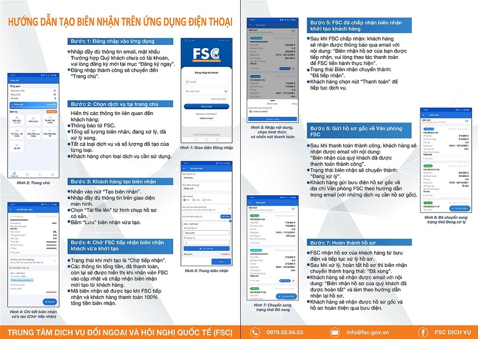 Ra mắt ứng dụng cung ứng dịch vụ có yếu tố nước ngoài - App Mobile FSC SERVICES Ra mắt ứng dụng cung ứng dịch vụ có yếu tố nước ngoài - App Mobile FSC SERVICES