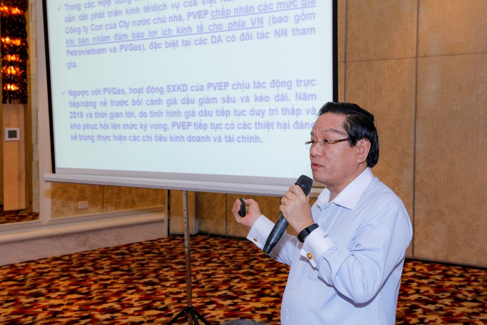 Một giải pháp tháo gỡ khó khăn do khủng hoảng giá dầu của PVEP mot giai phap thao go kho khan do khung hoang gia dau cua pvep