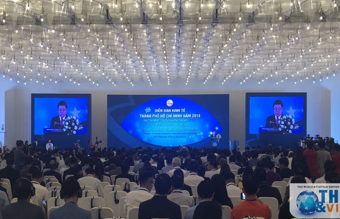 Khai mạc Diễn đàn Kinh tế Thành phố Hồ Chí Minh 2018