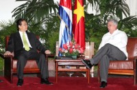 viet nam cuba thuc day quan he hop tac toan dien