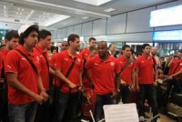 CLB Olympiakos đã tới Việt Nam