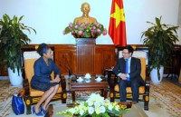 Phó Thủ tướng, Bộ trưởng Bộ Ngoại giao Phạm Bình Minh tiếp cựu Toàn quyền Canada