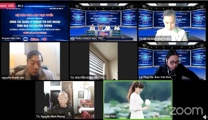 Tăng cường và phát huy mạnh mẽ vai trò thông tin đối ngoại trên báo chí truyền thông