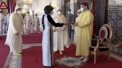 Đại sứ Đặng Thị Thu Hà trình Thư ủy nhiệm lên Quốc vương Morocco