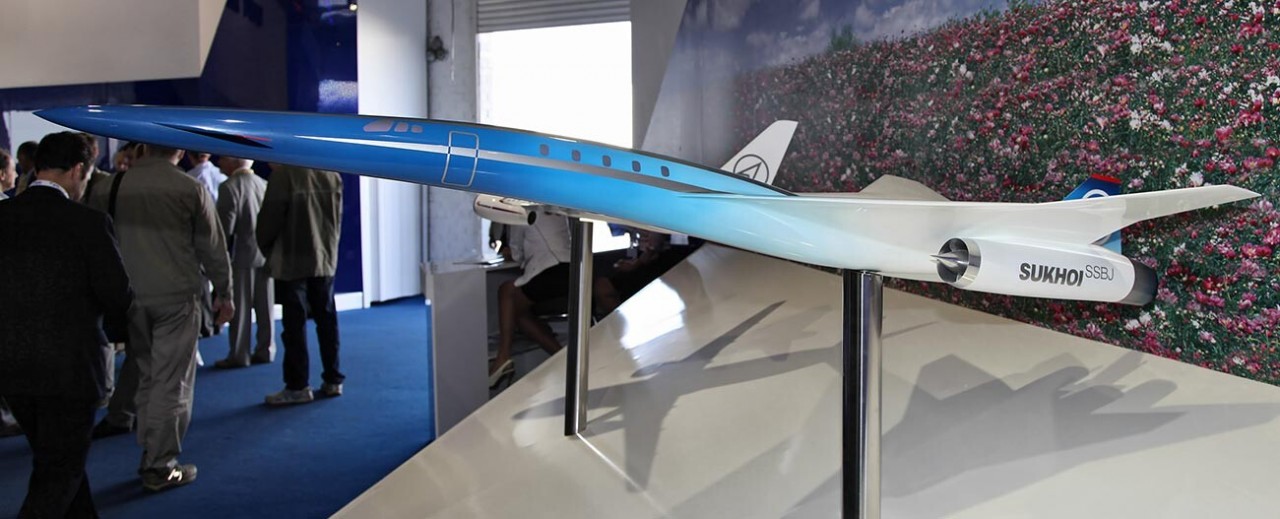 Mô hình máy bay thương mại S-21 của Sukhoi. (Nguồn: vitalykuzmin) Mô hình máy bay thương mại S-21 của Sukhoi. (Nguồn: vitalykuzmin)