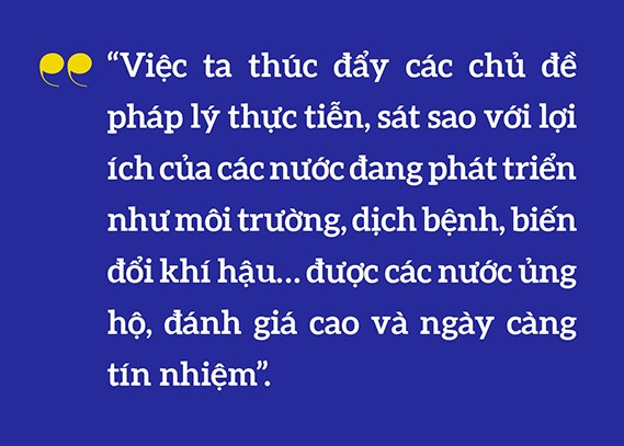 Khẳng định vị thế Việt Nam trên bản đồ pháp lý quốc tế