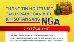 Thông tin người Việt tại Ukraine cần biết khi sơ tán sang Nga