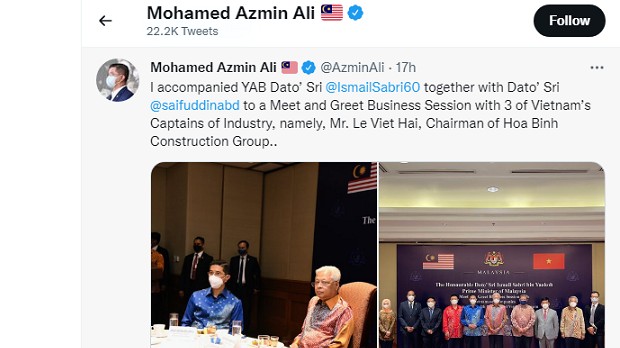 Malaysia quan tâm đầu tư vào lĩnh vực tiện ích, sản xuất và phát triển bất động sản ở Việt Nam