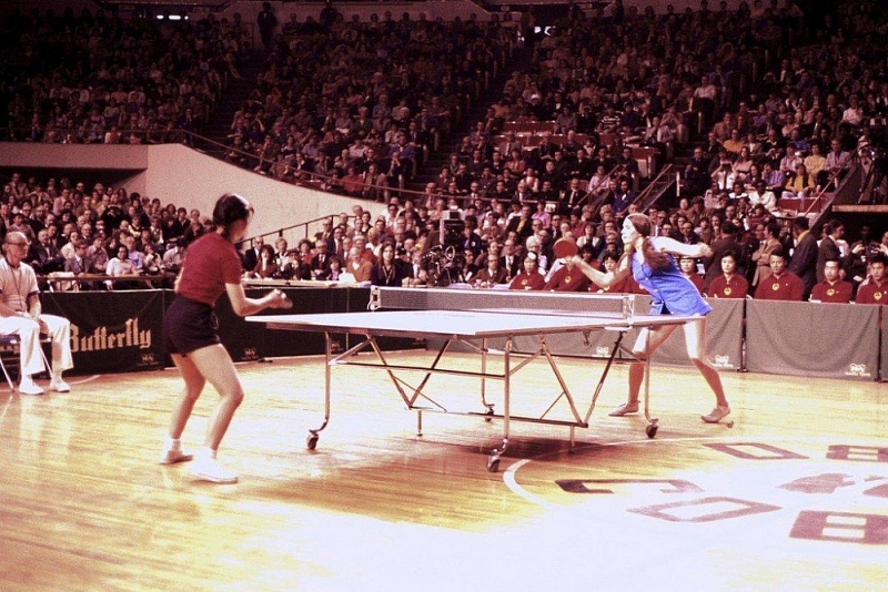 5 thập kỉ kể từ khi bóng bàn giúp Mỹ và Trung Quốc 'chạm' được nhau