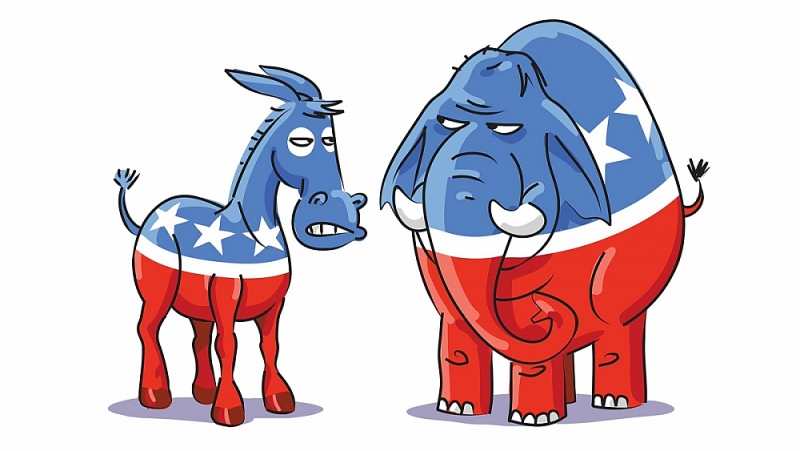 Sắc xanh đỏ của đảng phái trên bản đồ tiêm vaccine Covid-19 ở Mỹ