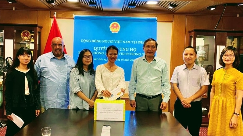 Người Việt và bạn bè tại Israel chung tay ủng hộ Việt Nam chống Covid-19