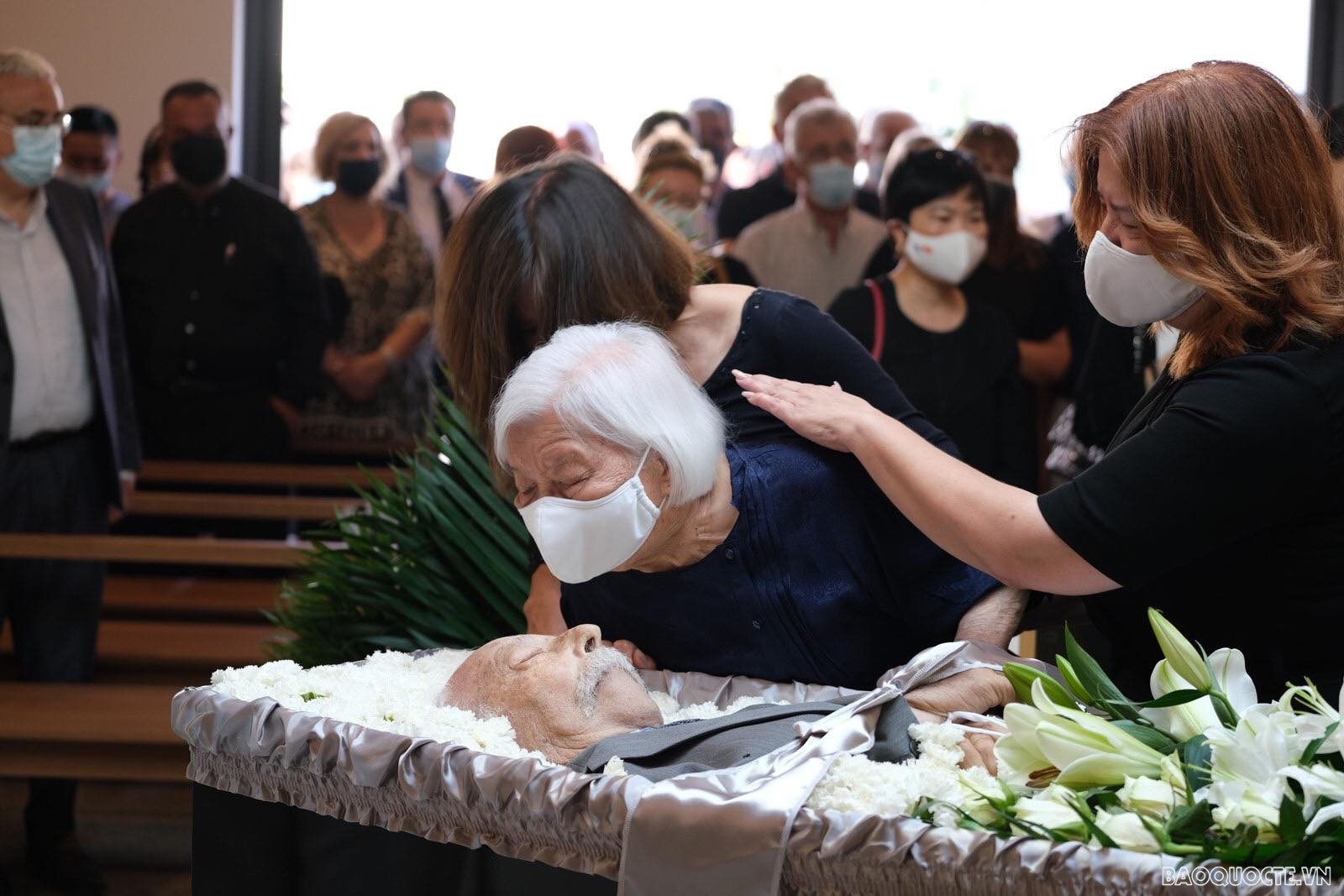 Lễ tang Anh hùng lực lượng vũ trang Kostas Sarantidis Nguyễn Văn Lập