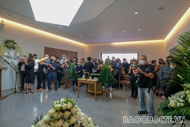 Lễ tang Anh hùng lực lượng vũ trang Kostas Sarantidis Nguyễn Văn Lập