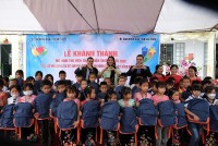 Đại sứ quán Israel tại Việt Nam và Hoa hậu H’Hen Niê trao tặng thư viện thân thiện cho học sinh Lai Châu