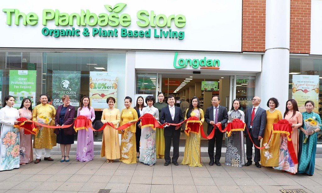 Khai mạc Tuần hàng và ẩm thực Việt Nam tại Vương quốc Anh. (Nguồn: ĐSQ VN tại Anh)