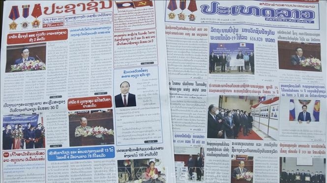 Truyền thông Lào đề cao ý nghĩa chuyến thăm của Chủ tịch nước Nguyễn Xuân Phúc