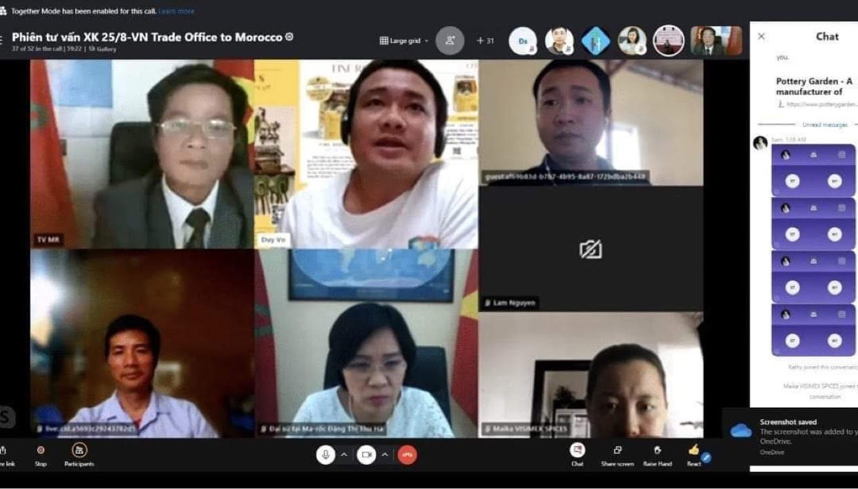 Đại sứ Đặng Thị Thu Hà chia sẻ công thức 3C để thâm nhập thị trường Morocco: Chất lượng +Cẩm nang+ Chiến lược