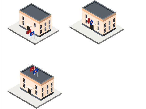 9 hình thức treo cờ ASEAN (phần 1) 9 hình thức treo cờ ASEAN (phần 1)