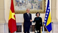 Đại sứ Nguyễn Thị Bích Thảo trình Thư uỷ nhiệm lên Chủ tịch Hội đồng Tổng thống Bosnia và Herzegovina