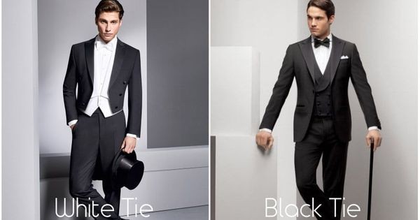 Phan biệt trang phục white-tie và black-tie khác nhau như thế nào? Phan biệt trang phục white-tie và black-tie khác nhau như thế nào?