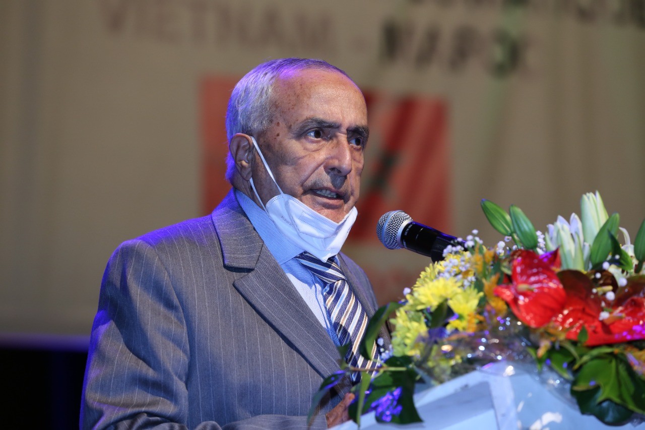 Cao ủy những người kháng chiến và cựu chiến binh Morocco, Chủ tịch Hội Hữu nghị Morocco-Việt Nam Mustapha El Ktiri. Cao ủy những người kháng chiến và cựu chiến binh Morocco, Chủ tịch Hội Hữu nghị Morocco-Việt Nam Mustapha El Ktiri.