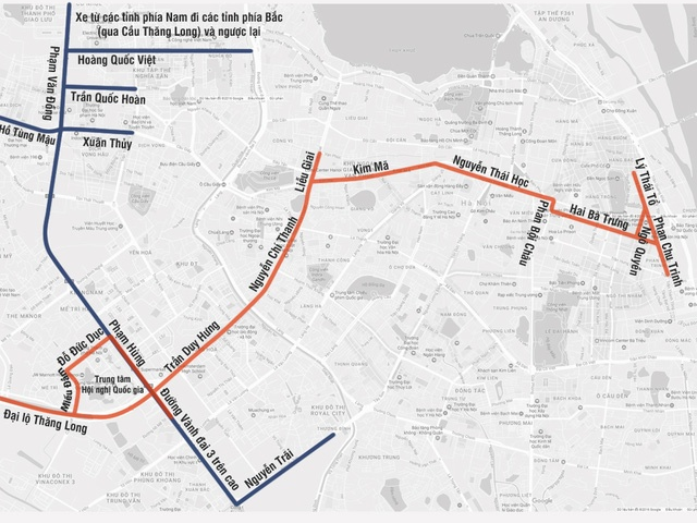 Phương án phân luồng giao thông phục vụ ISOM APEC