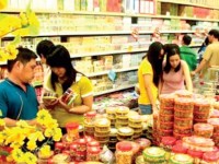 tet 2019 nhung chiec banh kem bo tao hinh cay dao mai hut khach