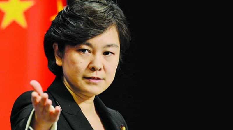 Người phát ngôn Bộ Ngoại giao Trung Quốc Hoa Xuân Oánh (Hua Chunying). (Nguồn: Asianage) Người phát ngôn Bộ Ngoại giao Trung Quốc Hoa Xuân Oánh (Hua Chunying). (Nguồn: Asianage)
