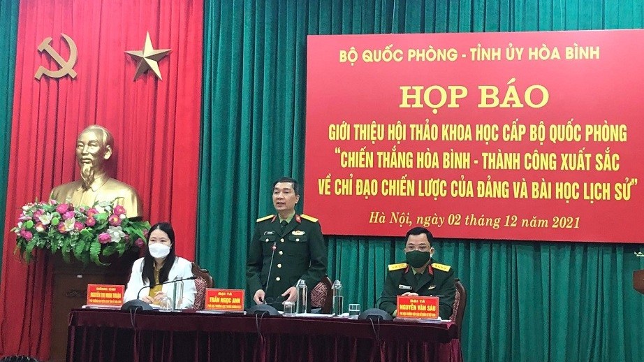 Hội thảo khoa học kỷ niệm 70 năm chiến dịch Hòa Bình: Làm sống lại những trang sử vẻ vang