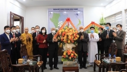 Thăm hỏi, chúc mừng Giáng sinh tại Tòa Giám mục Giáo phận Bắc Ninh