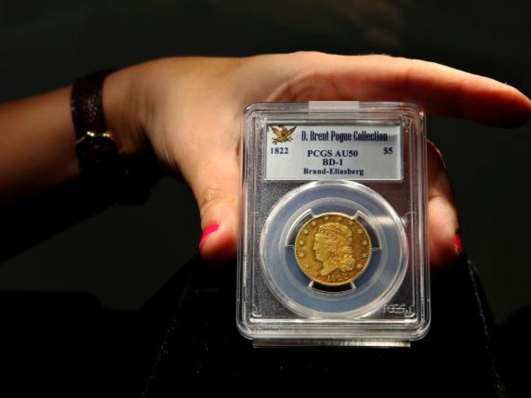 Đồng xu hiếm của Mỹ sẽ bán được 27 triệu USD