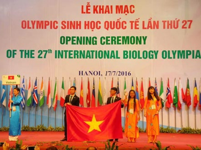 Khai mạc Olympic Sinh học quốc tế lần thứ 27 tại Việt Nam