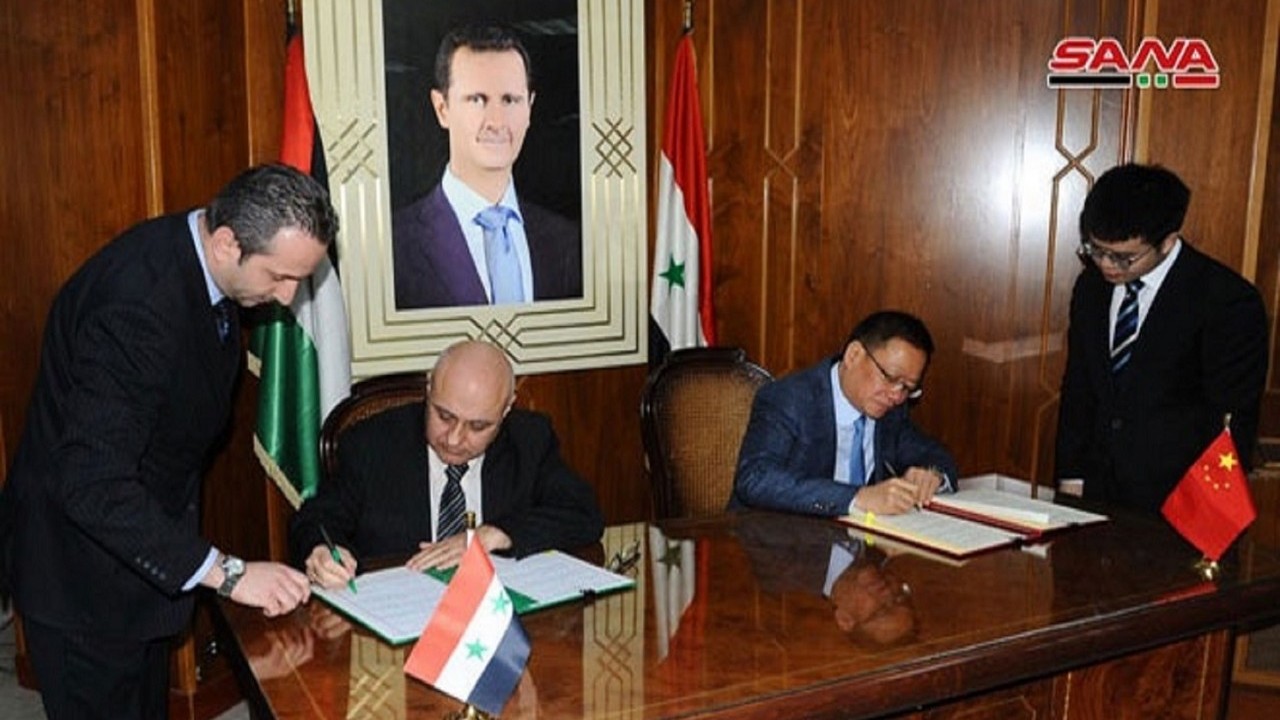 Syria chính thức tham gia Sáng kiến Vành đai và Con đường của Trung Quốc