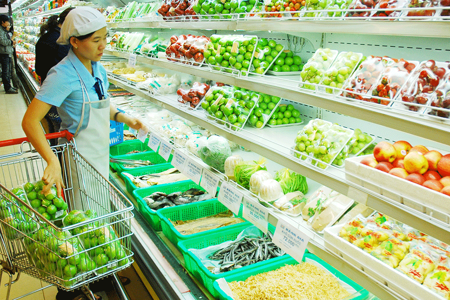 CPI tháng 1/2017 tăng 5,22% so với cùng kỳ năm 2016