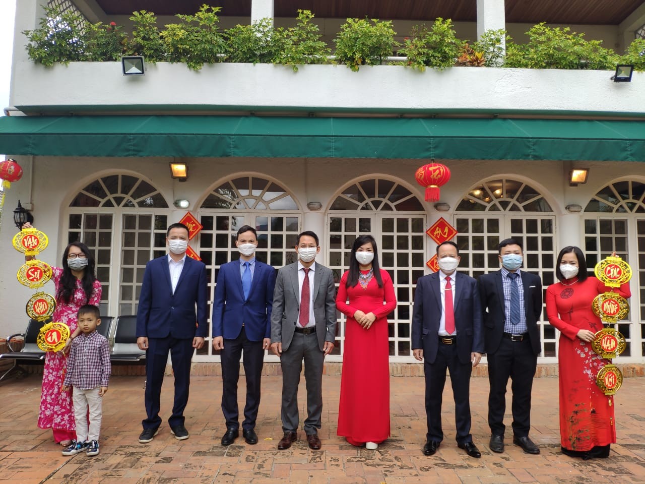 Đại sứ quán Việt Nam tại Venezuela tổ chức Tết cộng đồng ấm áp