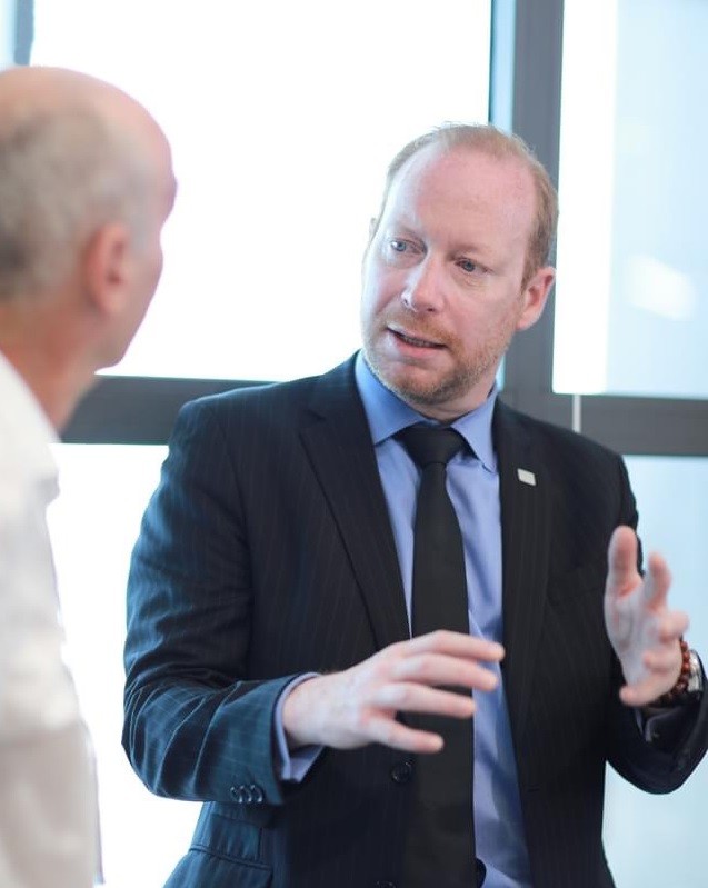 Ông David Jackson, Tổng giám đốc Colliers Việt Nam. (Ảnh: VK)