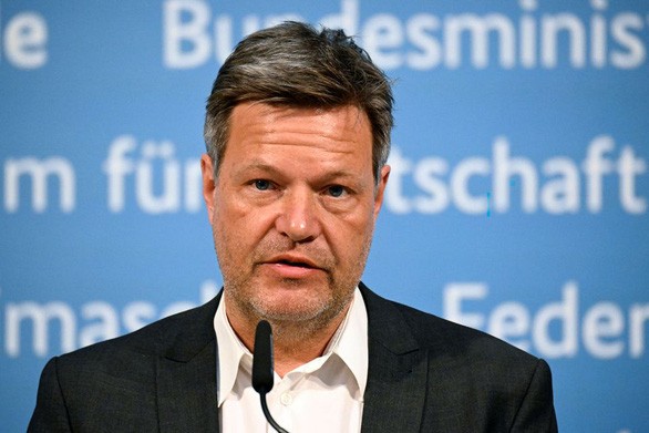 Bộ trưởng Kinh tế Đức Robert Habeck. (Nguồn: Reuters) Bộ trưởng Kinh tế Đức Robert Habeck. (Nguồn: Reuters)