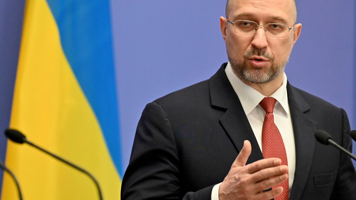 Thủ tướng Ukraine Denys Shmyhal. (Nguồn: Getty) Thủ tướng Ukraine Denys Shmyhal. (Nguồn: Getty)