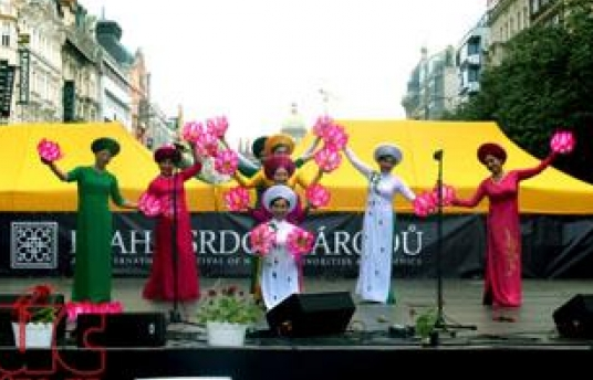 Việt Nam thành công tại liên hoan nghệ thuật quốc tế Prague 2018