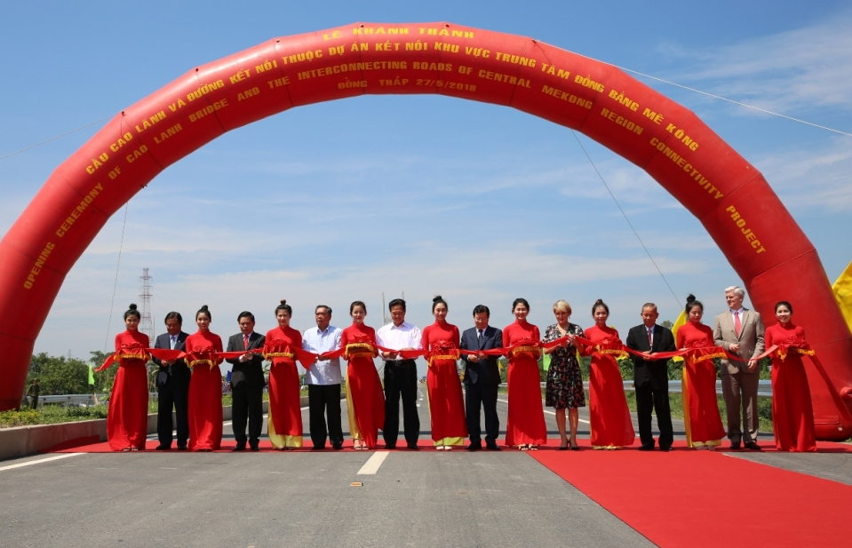 Khánh thành cầu Cao Lãnh, công trình hữu nghị Việt Nam - Australia