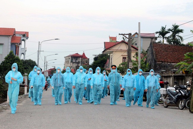 Covid-19 ở Hà Nam. (Nguồn: TTXVN)
