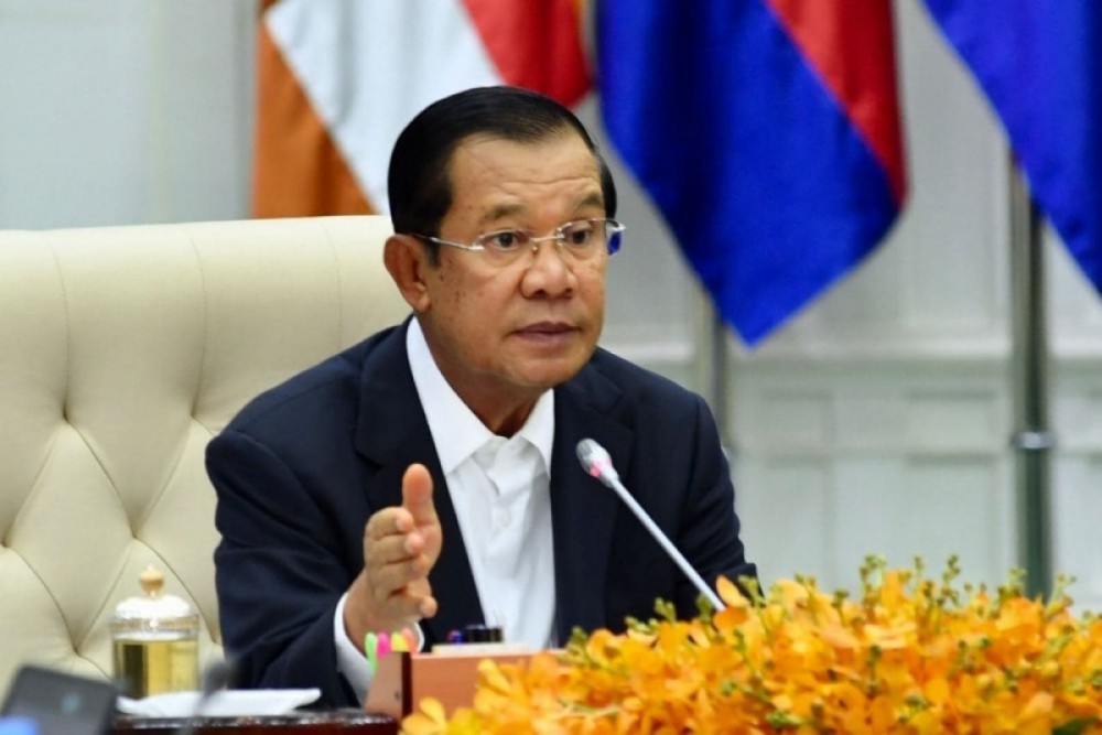 Thủ tướng Campuchia Hun Sen. (Nguồn: VOV) Thủ tướng Campuchia Hun Sen. (Nguồn: VOV)