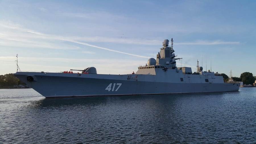 Tàu chiến hiện đại nhất và đoàn tàu hộ tống của Nga thăm chính thức Cuba