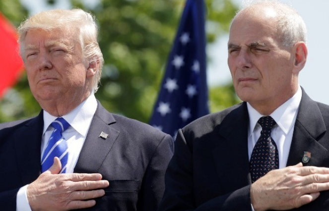 Tổng thống Mỹ Donald Trump thay thế Chánh văn phòng Nhà Trắng