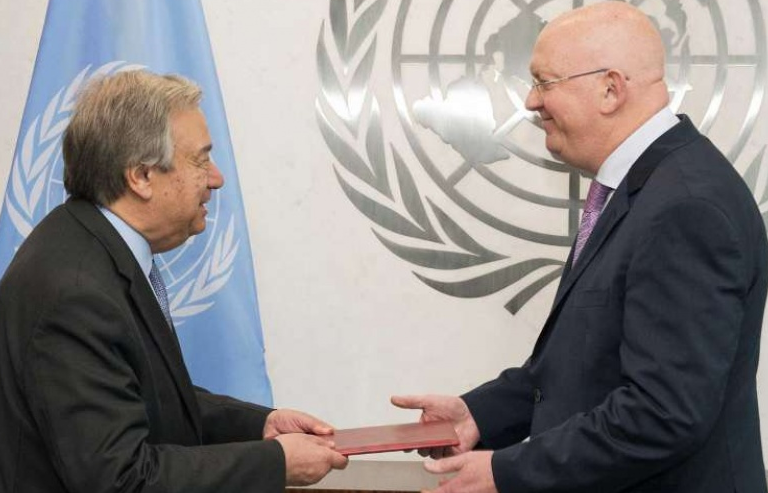 Tân Đại sứ Nga tại LHQ nhận nhiệm vụ